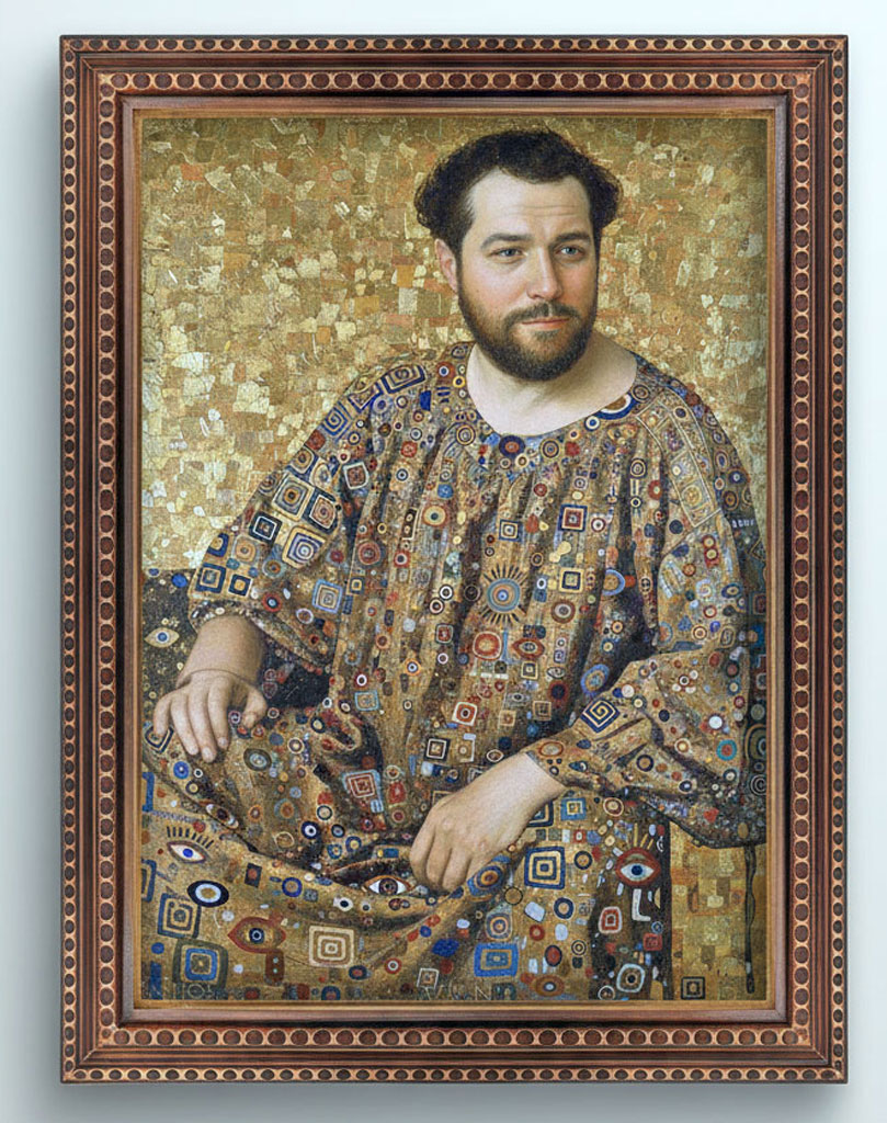 Ceto Guilloché or 2 assiettes