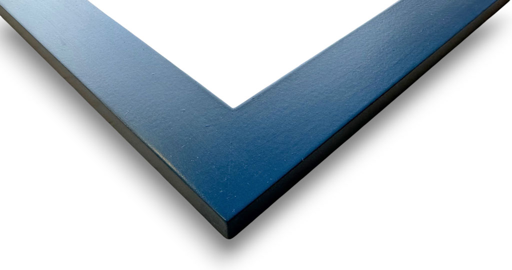 Plat 40 Bleu nuit satiné