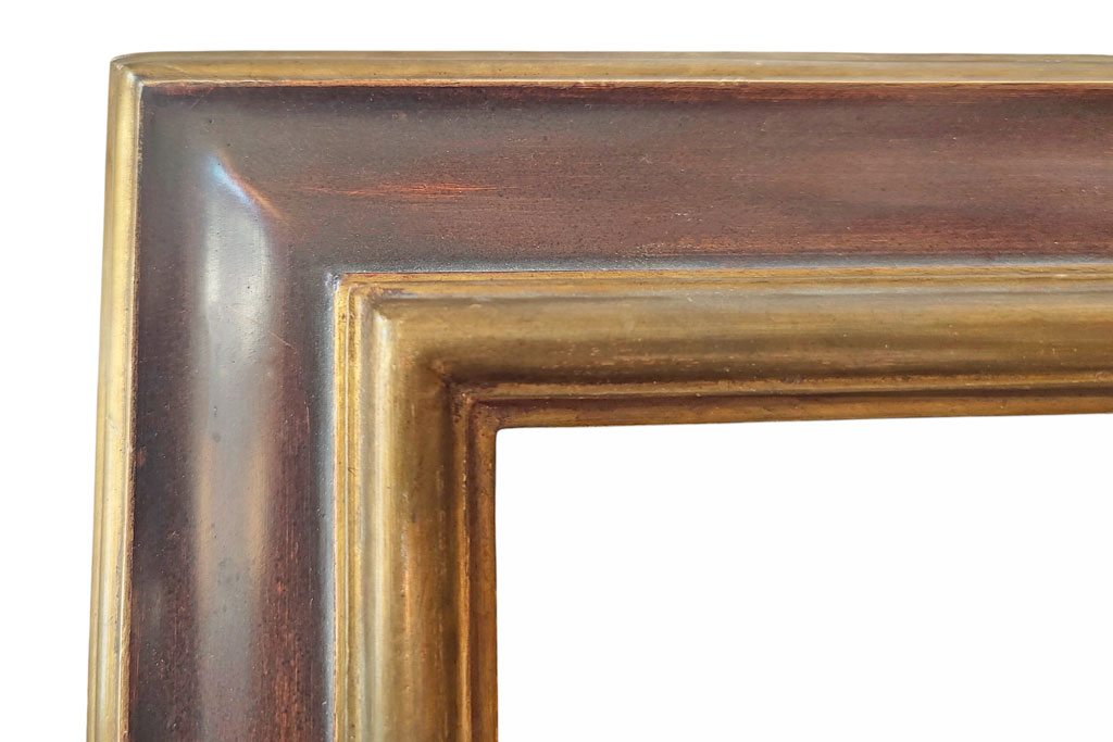 Kina Boudin et filet extérieur or pente 2 assiettes