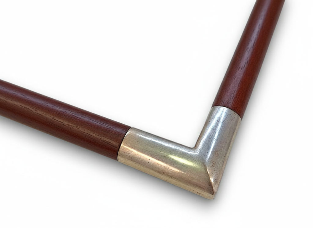 Méplat 25 Couleur angles or blanc