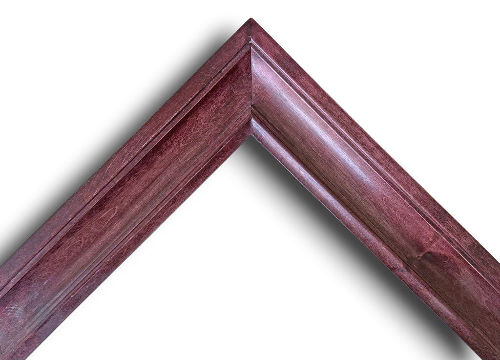 Polynice Bois teinté acajou moucheté