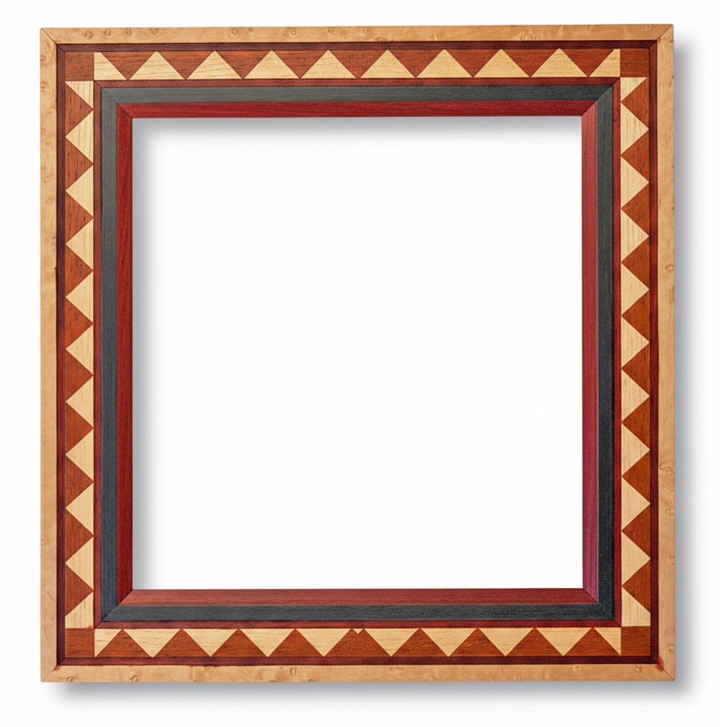 Biblos 50 Placage dentelé padouk frêne