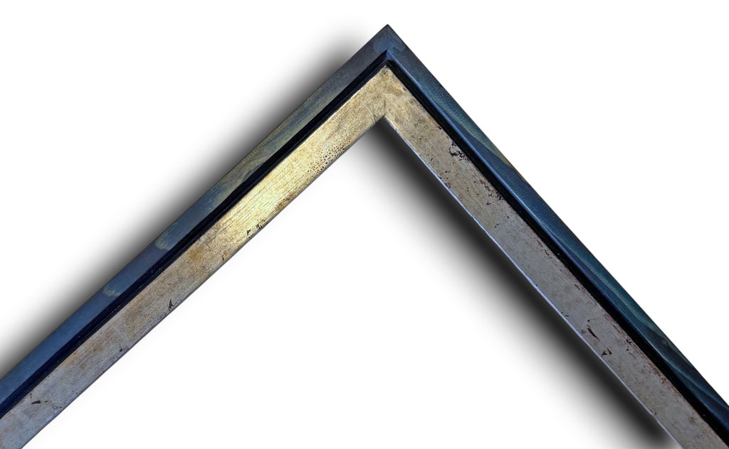 Arcobaleno 35 Plat or blanc oxydé filet couleur 