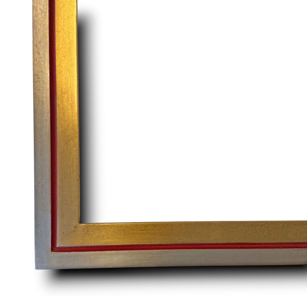 Arcobaleno 50 Bimétal devant or creux couleur