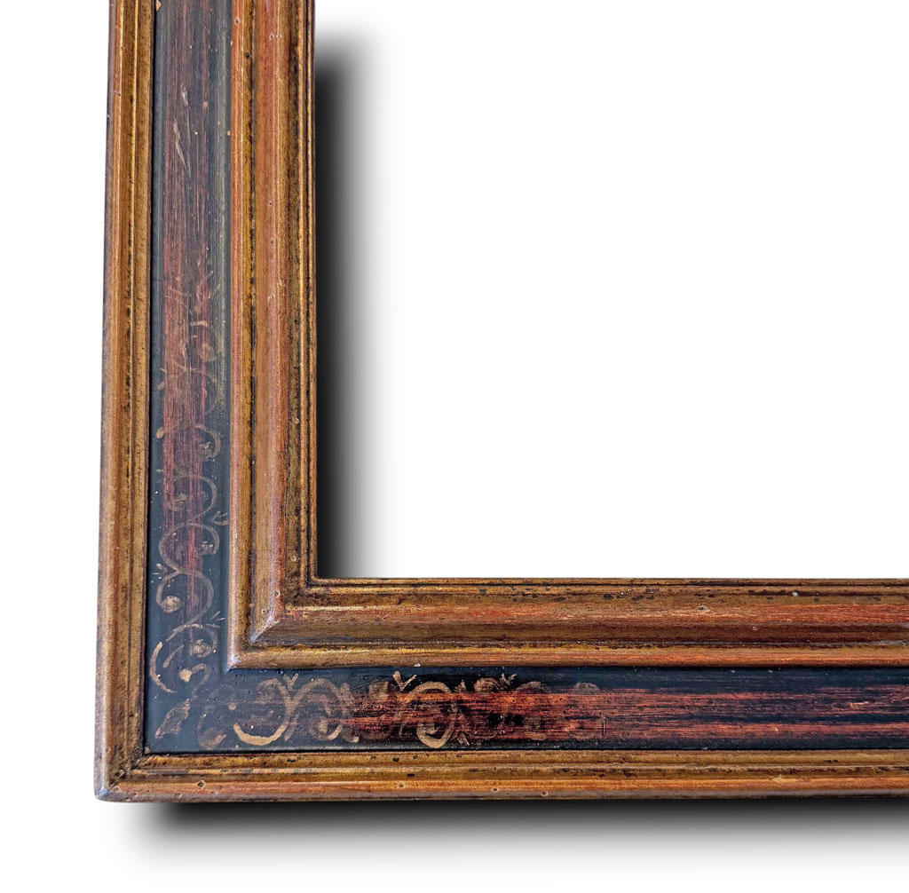 Agra Seicento noir antique boudins or