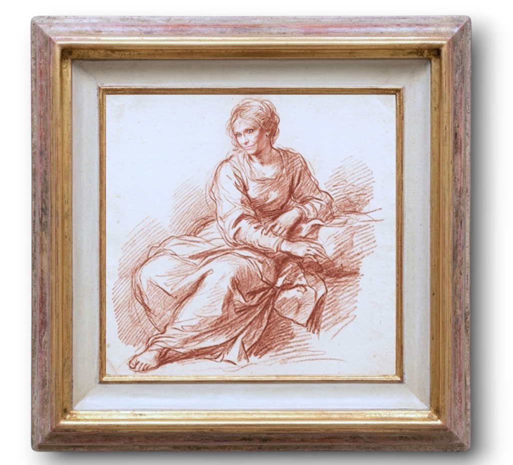 Corléone PM L: 35 mm / H: 35 mm  Seynave rouge gorge or  mlc45